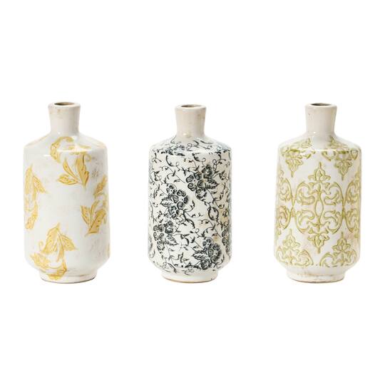 Hello Honey® 8" Terra Cotta Vase Set
